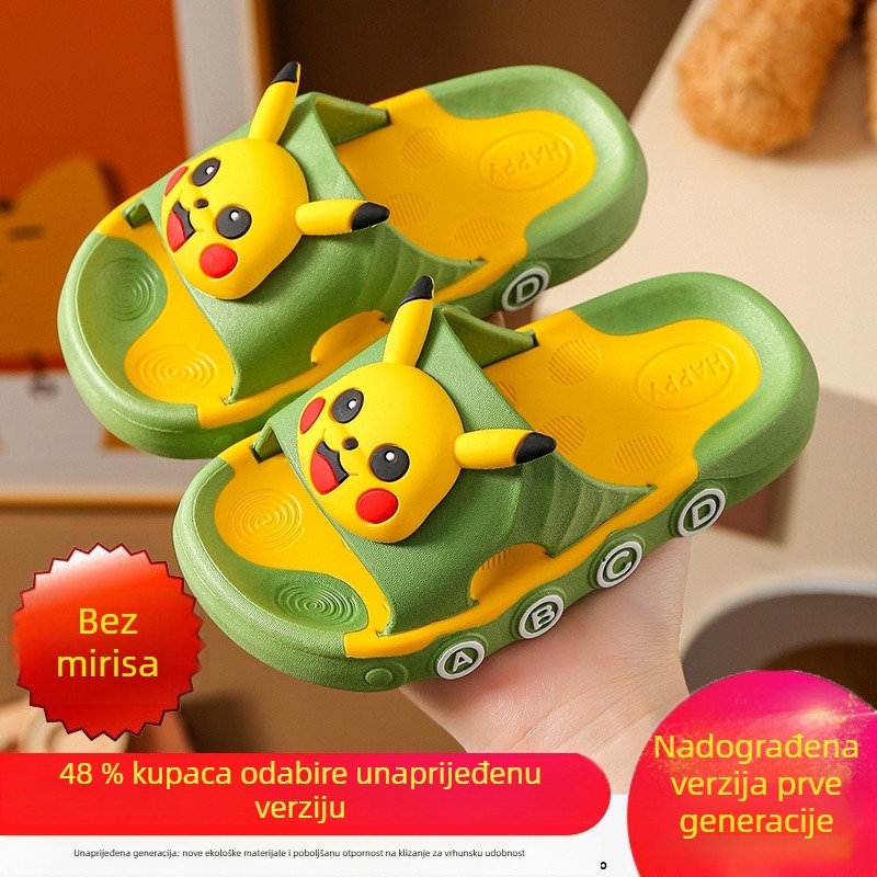 Dječje papuče 7–16 godina – ljeto – protuklizne – mekana PVC potplata – Tianyaha
