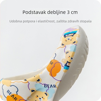 Dječje papuče za kupaonicu, ljeto, unisex, protuklizne, bez mirisa, unutarnje, mekane potplata