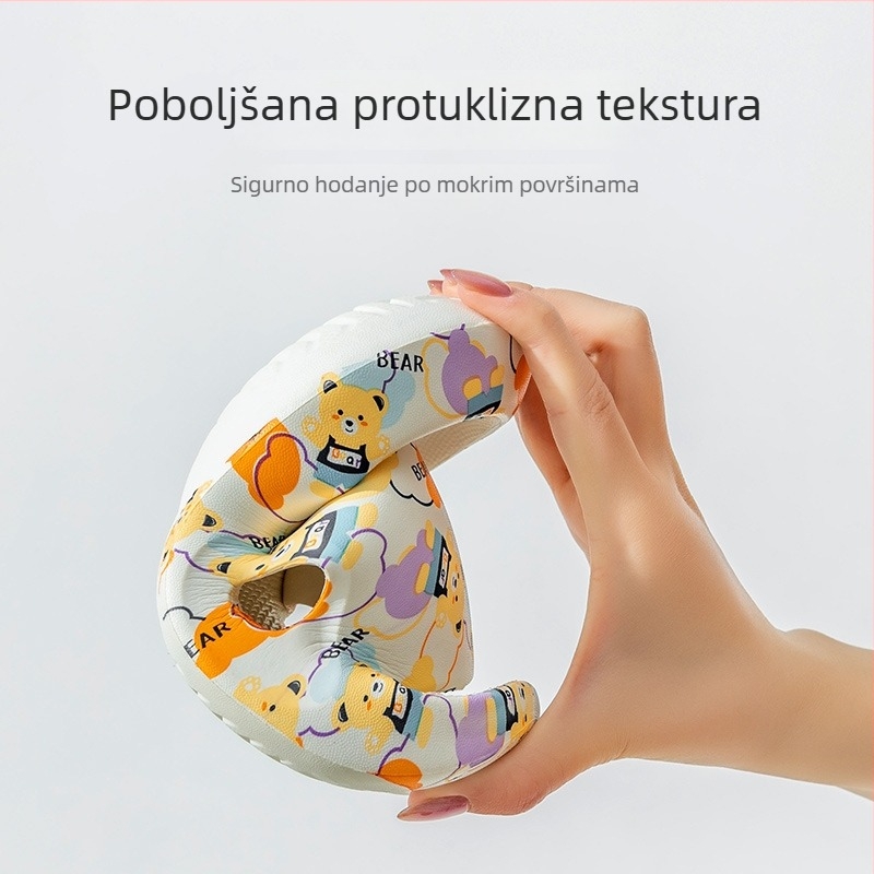 Dječje papuče za kupaonicu, ljeto, unisex, protuklizne, bez mirisa, unutarnje, mekane potplata