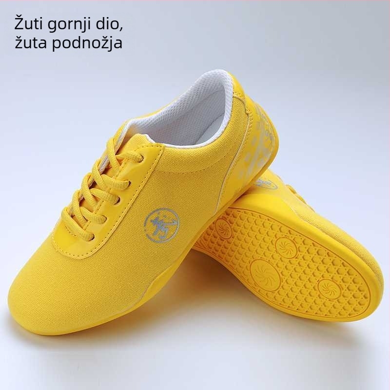 Tai Chi čizme za trening (Gornji materijal: pamuk; Stil: kineski; Kategorija proizvoda: cipele s glavom tigra; Starost: 1-3 godina)