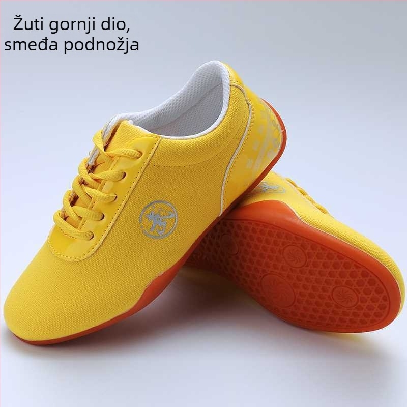 Tai Chi čizme za trening (Gornji materijal: pamuk; Stil: kineski; Kategorija proizvoda: cipele s glavom tigra; Starost: 1-3 godina)