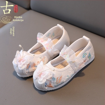 Sandale – Etnoski stil, Gornji dio od platna, Uložak od tkanine, Potplat od plastike, Vezanje sprijeda