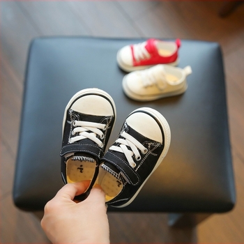 Dječje platnene tenisice s mekom potplatom, prozračene i udobne, s Velcro zatvaranjem, niskog kroja, za djecu 12–36 mjeseci