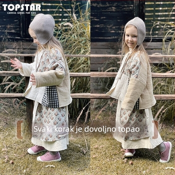 Topstar dječje tenisice od platna – unisex, za djecu 4–6 godina, gornji dio: platno