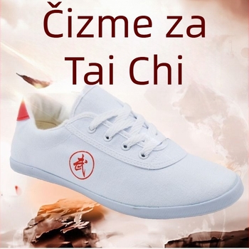 Double Star obuće za borilačke vještine, platneni gornji dio, gumena potplata, prozračne, lagane, protuklizne za indoor trening