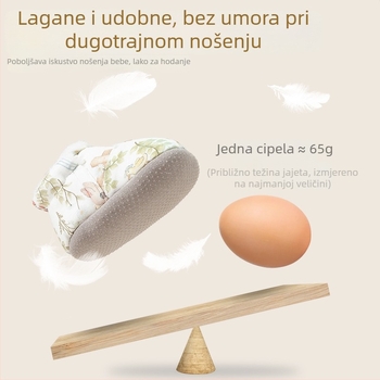 Zimske debele pamucne cipele za bebe s flis unutrašnjosti, meka podloga, tople za prve korake