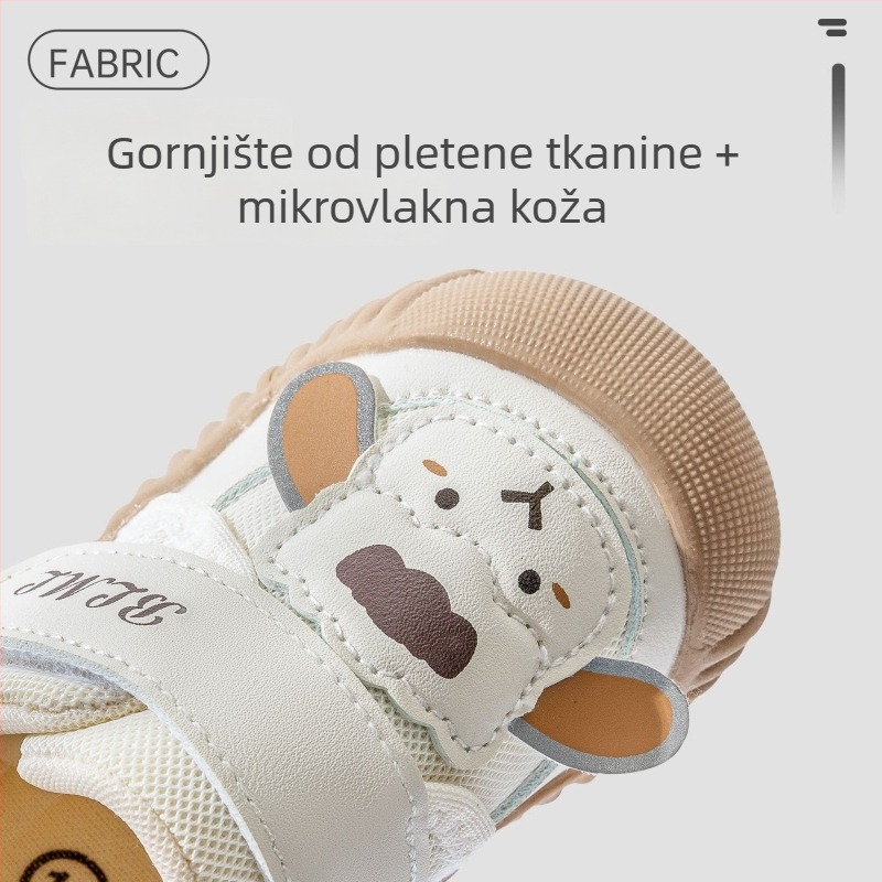 Brumler Cipele za bebe i malu djecu – Proljeće 2025, mekana potplata, protuklizne, mrežasti gornji dio, za djecu 12–36 mjeseci i 24–48 mjeseci