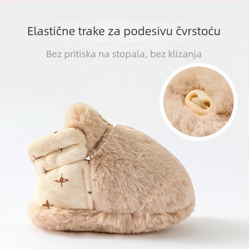 Zimske cipelice za bebe s flis podstavom, tople i debele, meka potplata