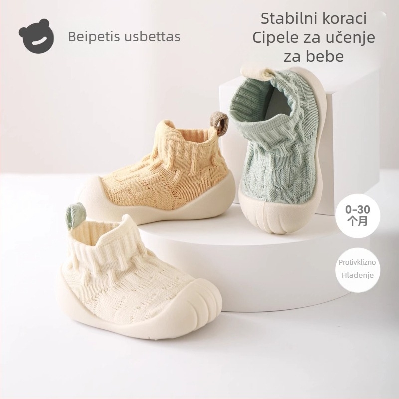 Beites Dječje cipele za unutarnju upotrebu, protuklizne, meka potplata, za 12-36 mjeseci, unisex