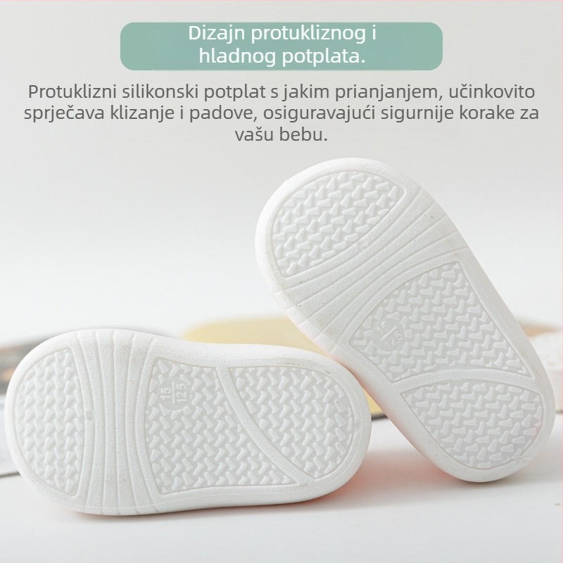Dječje cipele za hodanje 12–36 mjeseci – prozračni mrežasti gornji dio, mekana podstava, protuklizne ljetne cipele