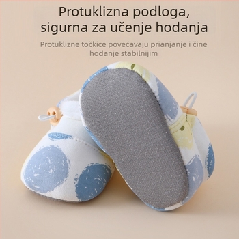 Dječje zimske cipele - unisex, gornji dio od tkanine, debela topla izolacija, protuklizna potplata, elastično zatvaranje, uzrast 12–36 mjeseci