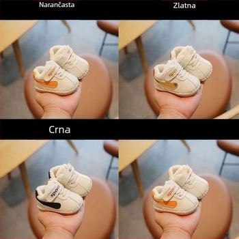 Zimske bebi pamuk cipele s mekom potplatom, Velcro zatvarač, za 0–12 mjeseci