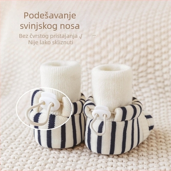 Cipele prije hoda za bebe i djecu – tople pamuk visoke cipele, unisex, 12-36 mjeseci, jesen 2025