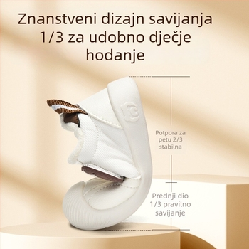 Dječje tenisice za dječake od 0 do 3 godine, zimske pamučne tenisice s mekanim potplatom, protuklizne, s flis podstavom