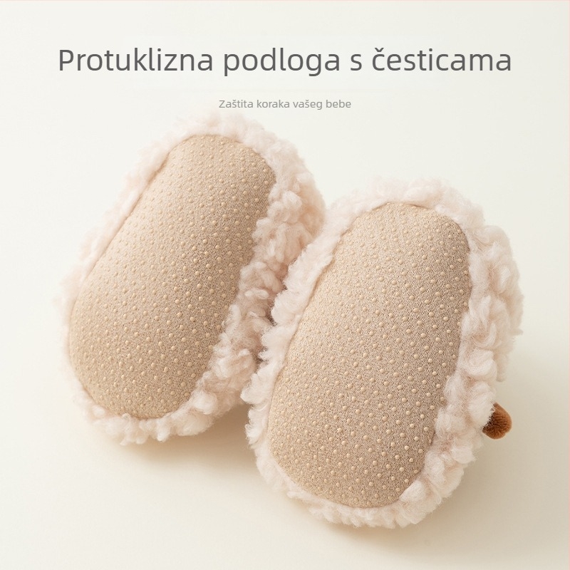 Dječje cipele s crtanim dizajnom, protuklizne, visoki vrh, za dob 12–36 mjeseci