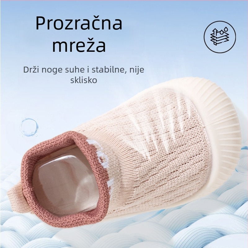 Cipele za bebe i malu djecu - mrežasti gornji dio, mekani protuklizni đon, dišuće, vodootporne, 12–36 mjeseci, sve sezone