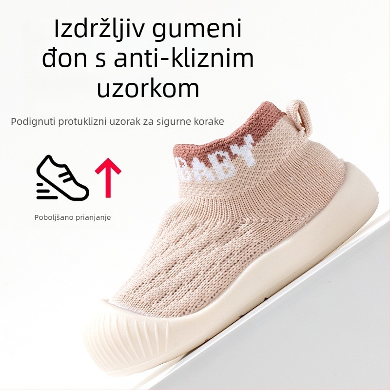 Cipele za bebe i malu djecu - mrežasti gornji dio, mekani protuklizni đon, dišuće, vodootporne, 12–36 mjeseci, sve sezone