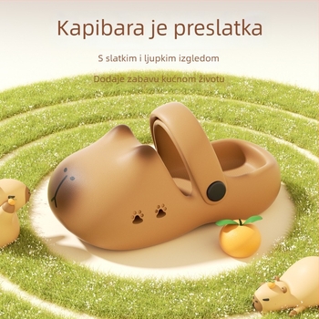 Lidani dječje sandale za dječake Capybara, ljetne sandale za plažu s protukliznim potplatom za vanjsku uporabu