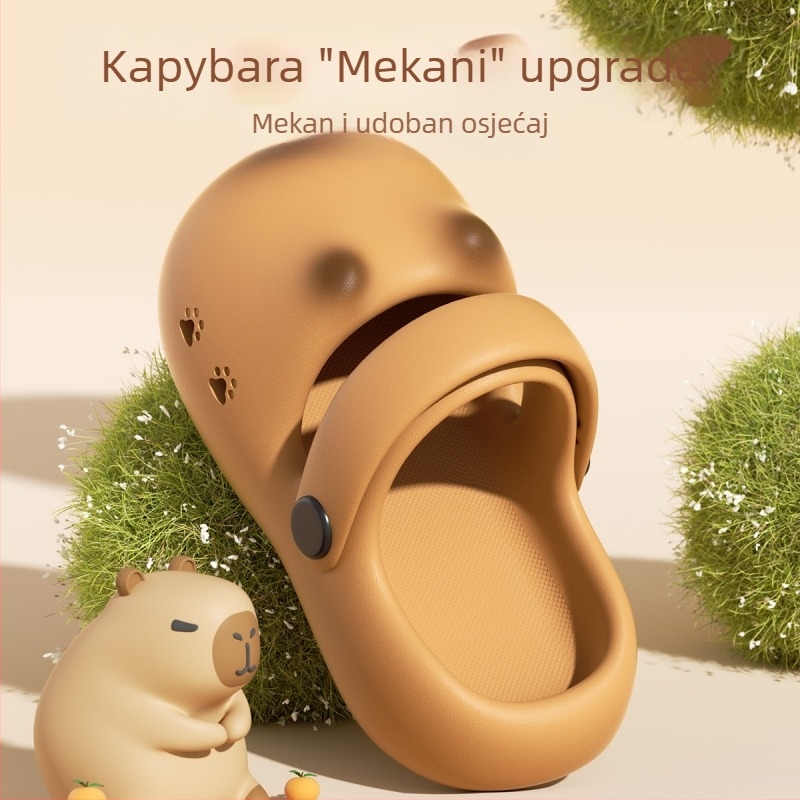 Lidani dječje sandale za dječake Capybara, ljetne sandale za plažu s protukliznim potplatom za vanjsku uporabu
