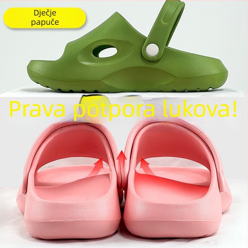 Unisex dječje EVA sandale s potporom luka, protizklizne, protiv mirisa