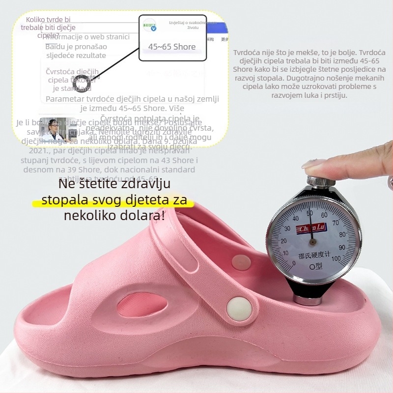 Unisex dječje EVA sandale s potporom luka, protizklizne, protiv mirisa