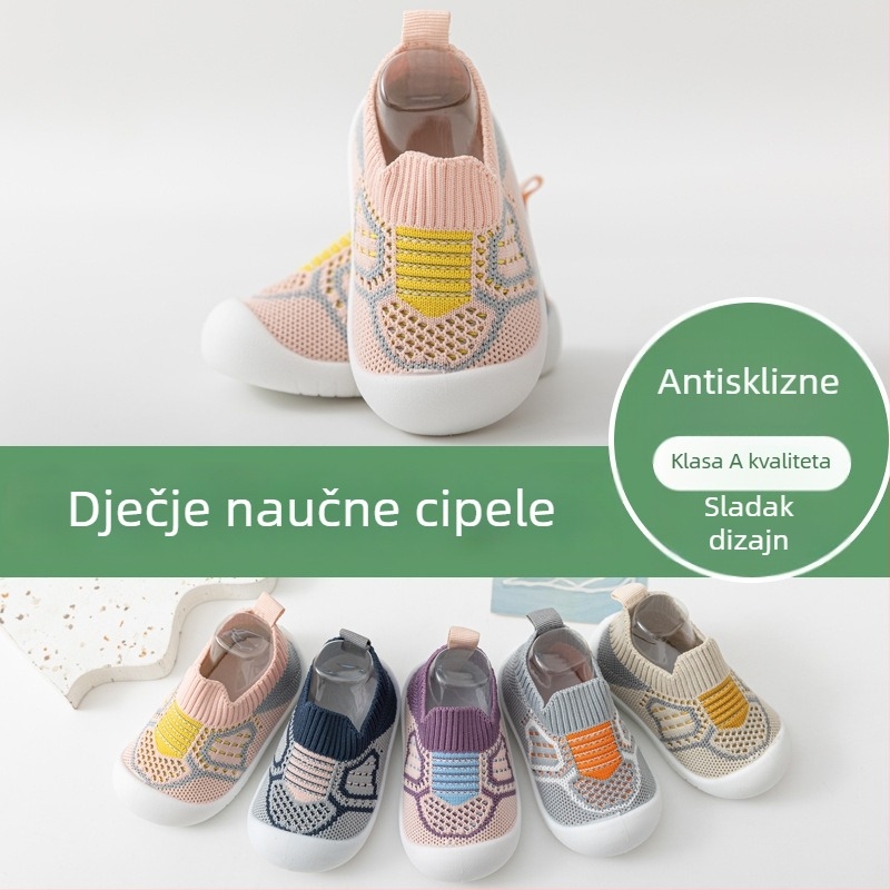 Cipele za djecu, unisex, ljeto, gornji dio od poliestera, protuklizna potplata, crtani stil