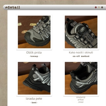 Unisex tenisice za trčanje s gornjim dijelom od mikrovlaknaste kože, Velcro zatvarač, potplat od gume i EVA, prozračne, lake, protuklizne