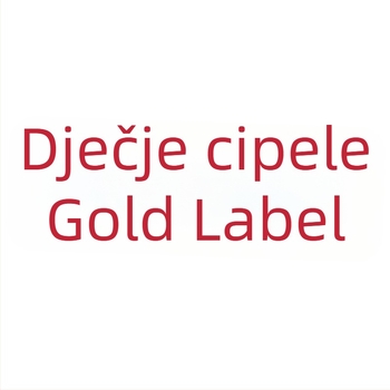 Klasične dječje cipele Gold Label: Slip-On s školjkastim vrhom i mekanom potplatom, unisex, s motivom tri lista