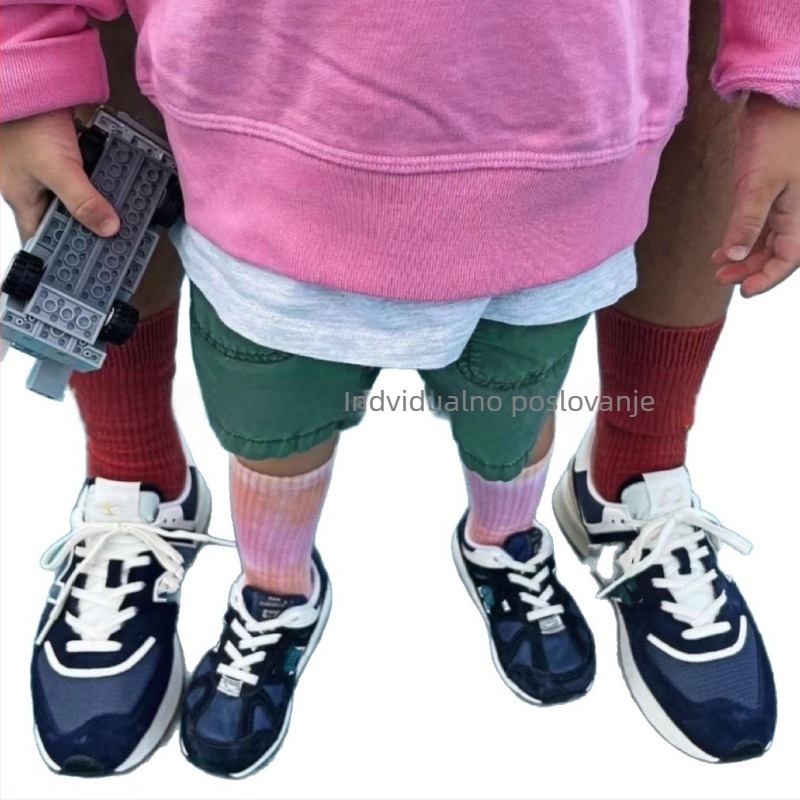 Unisex dječje tenisice za trčanje, gornji dio od tkanine + nubuk, potplat od gume, prozračne, protuklizne, otporne na habanje, apsorpcija udara, za sve sezone, vezanje, za djecu 4–16 godina