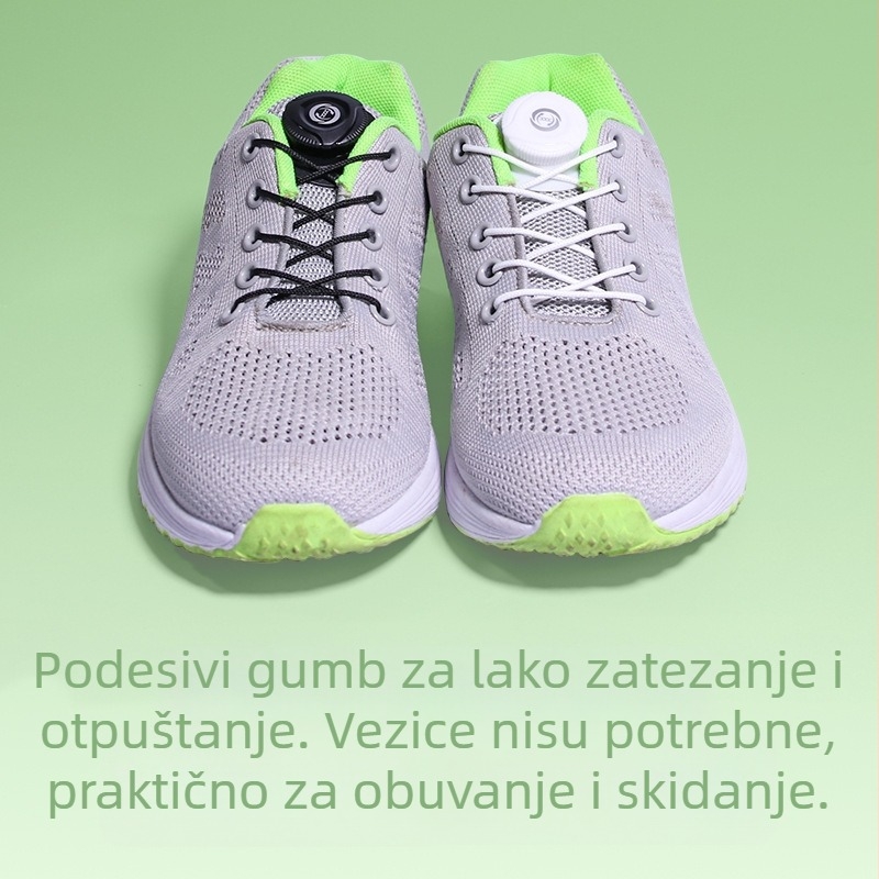XD18 Automatska okretna kopča za vezice – bez vezica, za sportsku i casual obuću