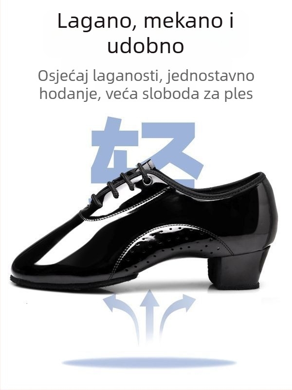 Latin i moderni plesni cipele za muškarce, dječake i djecu — potplat MD; spol: muški; dob: 0–1 godina