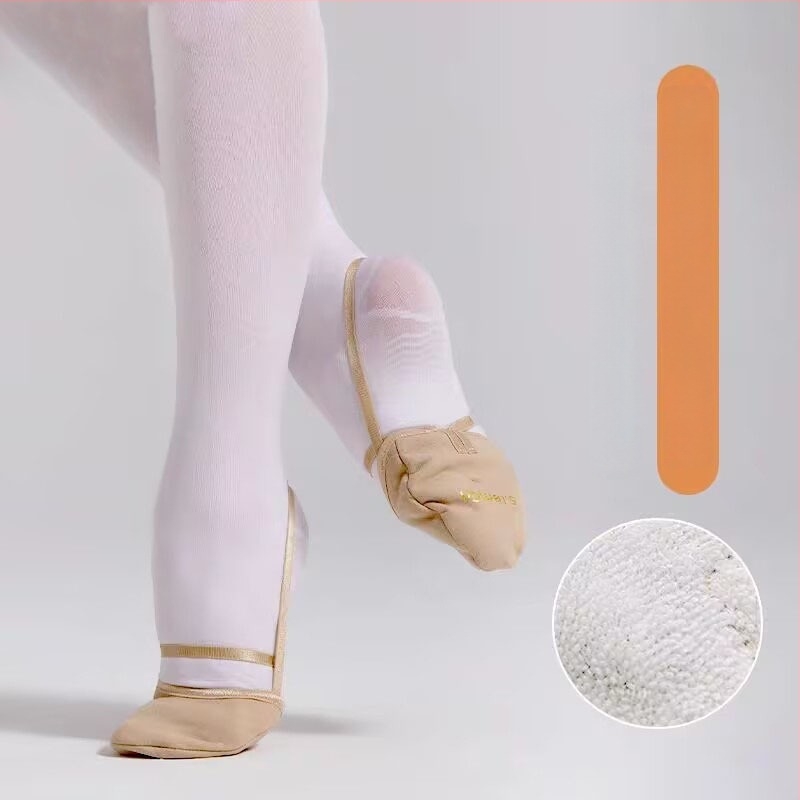 Dječje plesne cipele – gornji dio od platna, potplat od kože, lagane i prozračne, balet i moderni ples