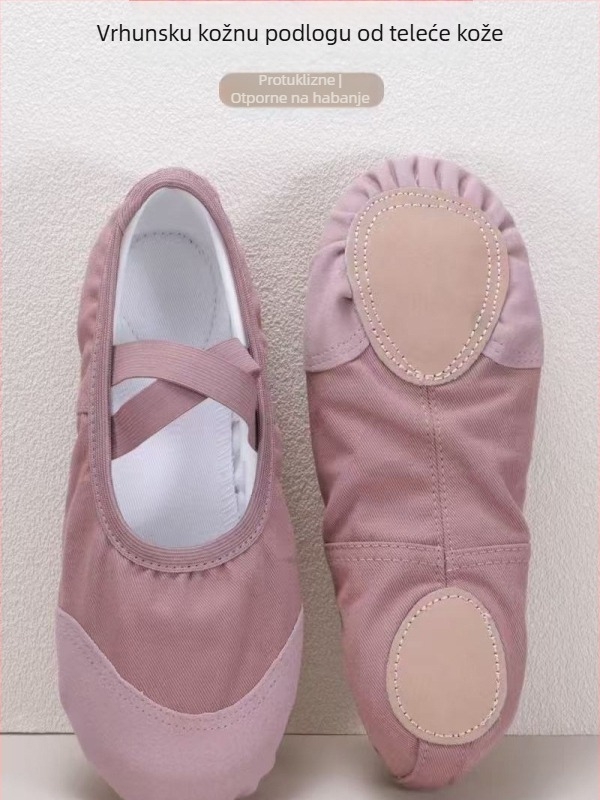 Plesne cipele za vježbanje — Unisex, odrasli; Gornji materijal: sintetička koža; Potplat: kompozit; Debljina: standardna; Prozračnost, Lagani, Apsorpcija udara