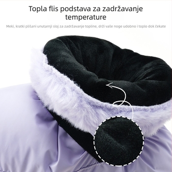 Sansha plesne cipele s flisom za toplinu – lagane, otporne za balet i moderni ples; odrasli, unisex; jesen-zima.