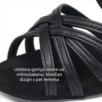 Plesne cipele za djecu, Latinski ples, Djevojčice, Srednji potpetica