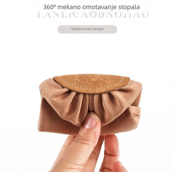 Joga cipele s elastičnim platnenim gornjim dijelom, mekom kožnom potplatom za baletnu praksu, za odrasle, unisex