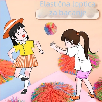 Plastični shuttlecock za vježbanje koordinacije ruka-oko, tradicionalna igra za djecu 7-14 godina