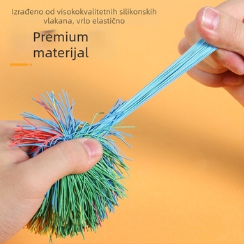 Plastični shuttlecock za vježbanje koordinacije ruka-oko, tradicionalna igra za djecu 7-14 godina