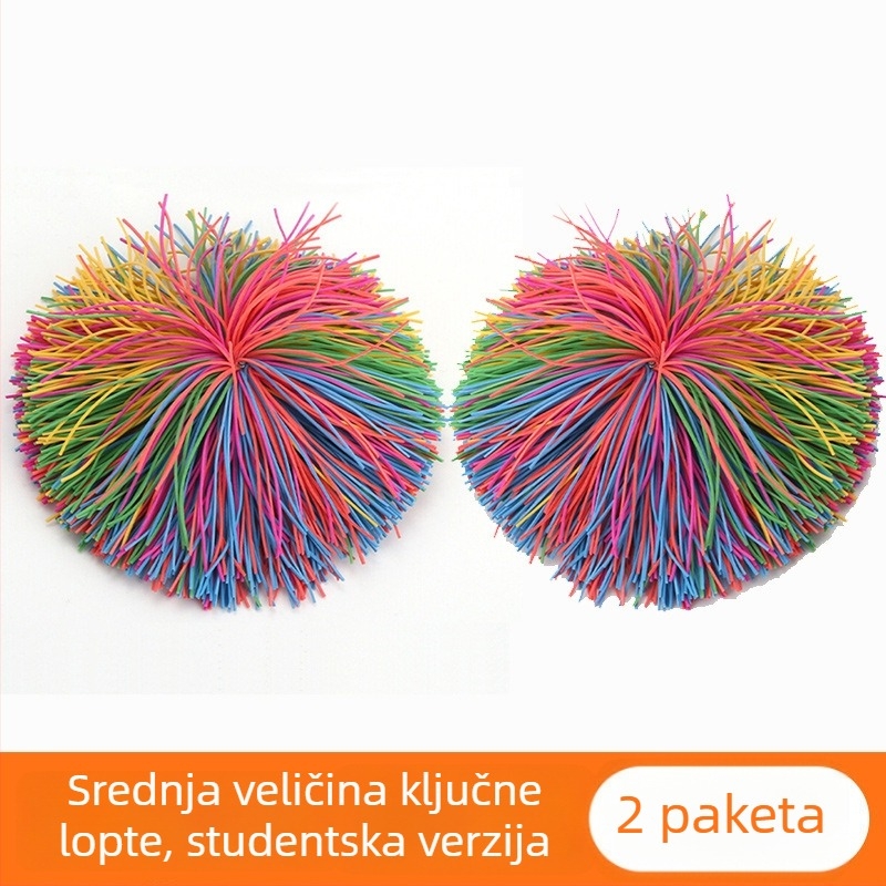 Plastični shuttlecock za vježbanje koordinacije ruka-oko, tradicionalna igra za djecu 7-14 godina