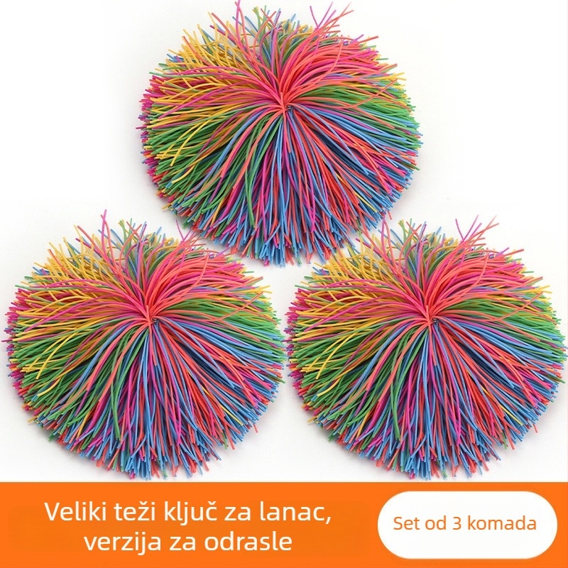Plastični shuttlecock za vježbanje koordinacije ruka-oko, tradicionalna igra za djecu 7-14 godina