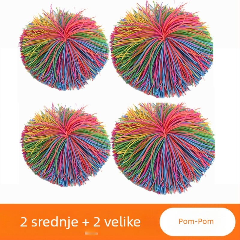 Plastični shuttlecock za vježbanje koordinacije ruka-oko, tradicionalna igra za djecu 7-14 godina