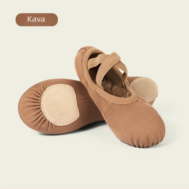 Unisex plesne cipele s mekanom potplatom, prozračne, lagane, otporne; za balet i moderan ples za odrasle.