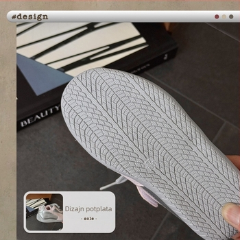 Unisex dječje tenisice za trčanje s Velcro kopčom, gornji dio od kože i velura, gumena potplata, prozračnost i ublažavanje udaraca