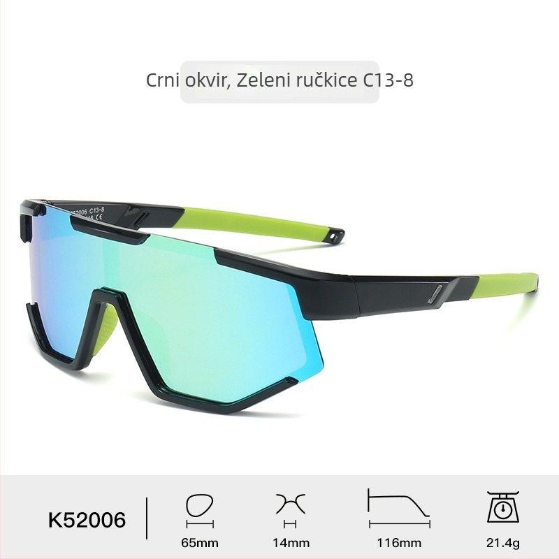 Dječje sunčane naočale s silikonskim okvirom, polarizirane TAC leće, UV400 zaštita, puni okvir (Polarizirane TAC leće; Silikonski okvir; UV400 zaštita; Puni okvir)