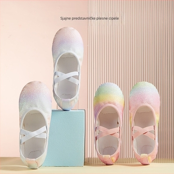 Cipele za ples – gornji dio od sintetičke kože; potplat od kravlje kože; balet i moderni ples (prozračna, lagana, otporna)