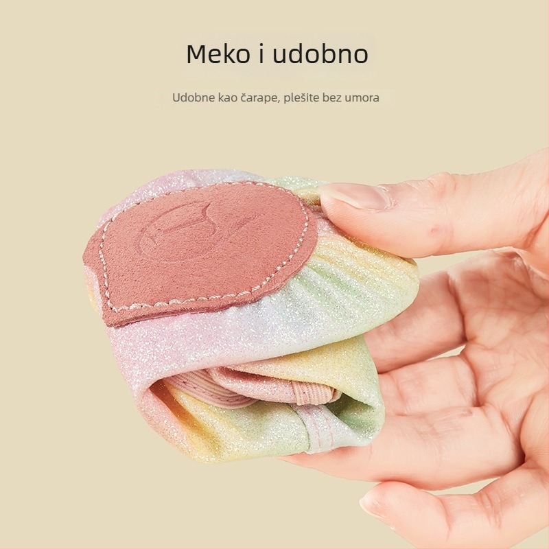 Cipele za ples – gornji dio od sintetičke kože; potplat od kravlje kože; balet i moderni ples (prozračna, lagana, otporna)