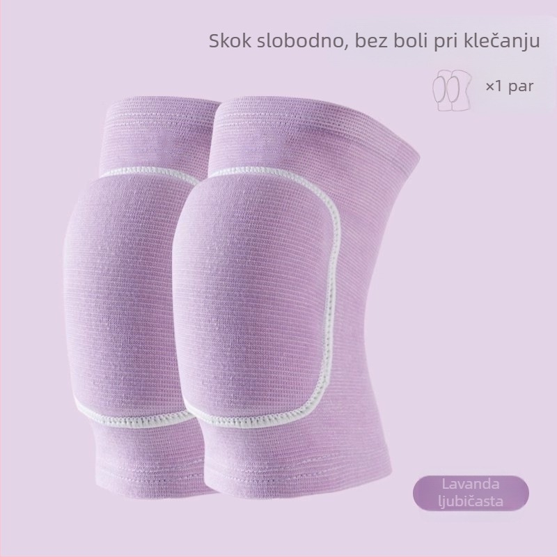 Deblji koljeni zaštitnik s spužvom – unisex zaštita koljena za ples, jogu, rolanje i sport