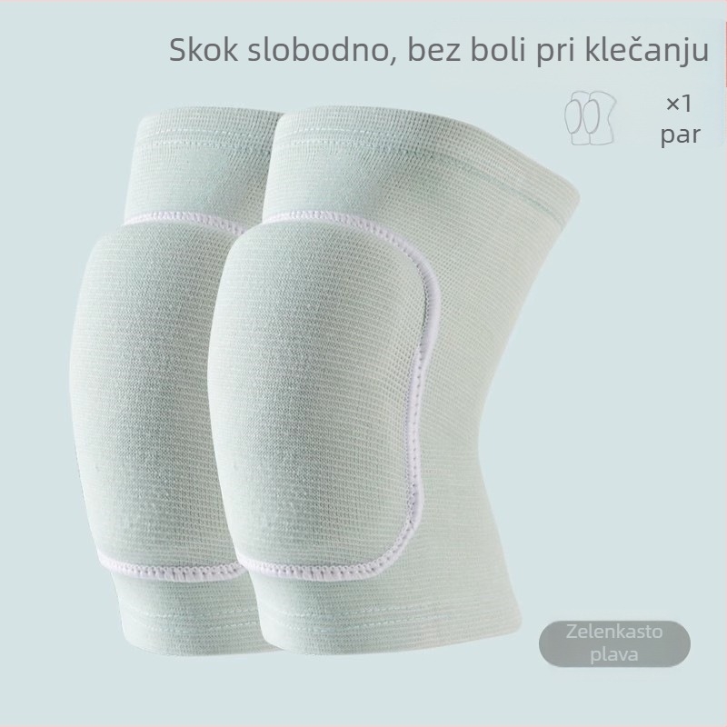 Deblji koljeni zaštitnik s spužvom – unisex zaštita koljena za ples, jogu, rolanje i sport