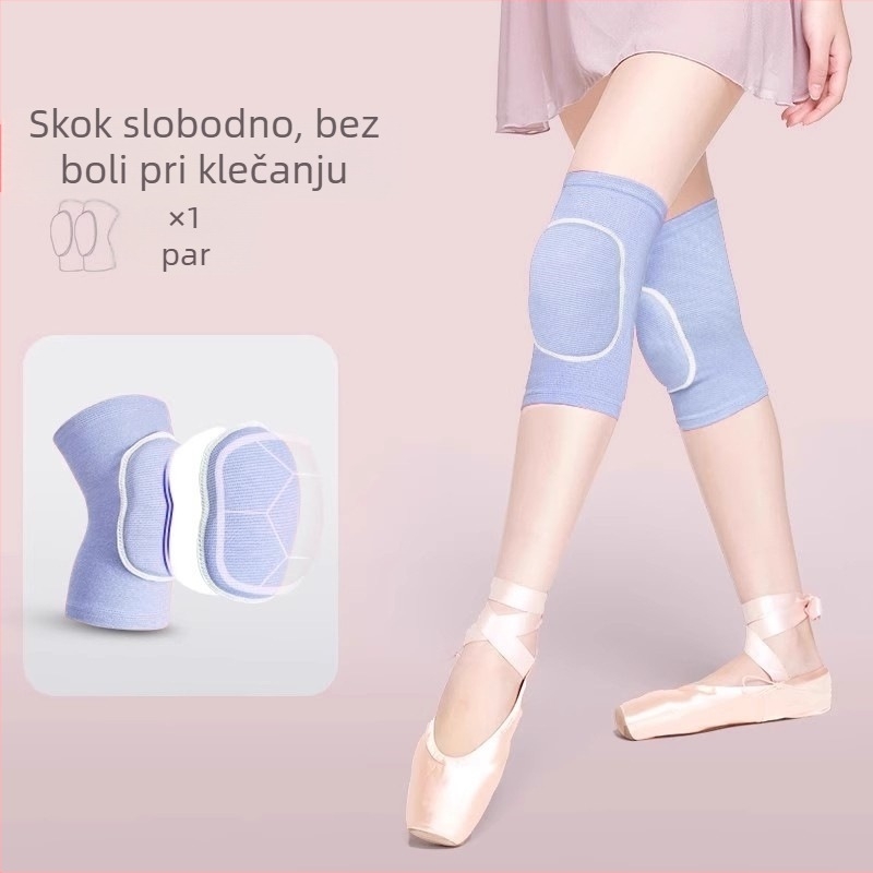 Deblji koljeni zaštitnik s spužvom – unisex zaštita koljena za ples, jogu, rolanje i sport