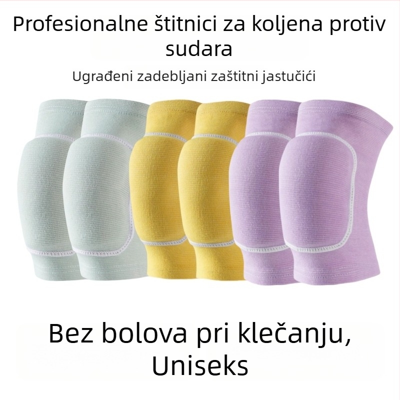 Debeli pjenasti štitnici za koljena za muškarce i žene – zaštita za sport, ples, jogu, rolanje i koljena pri klečanju za djecu